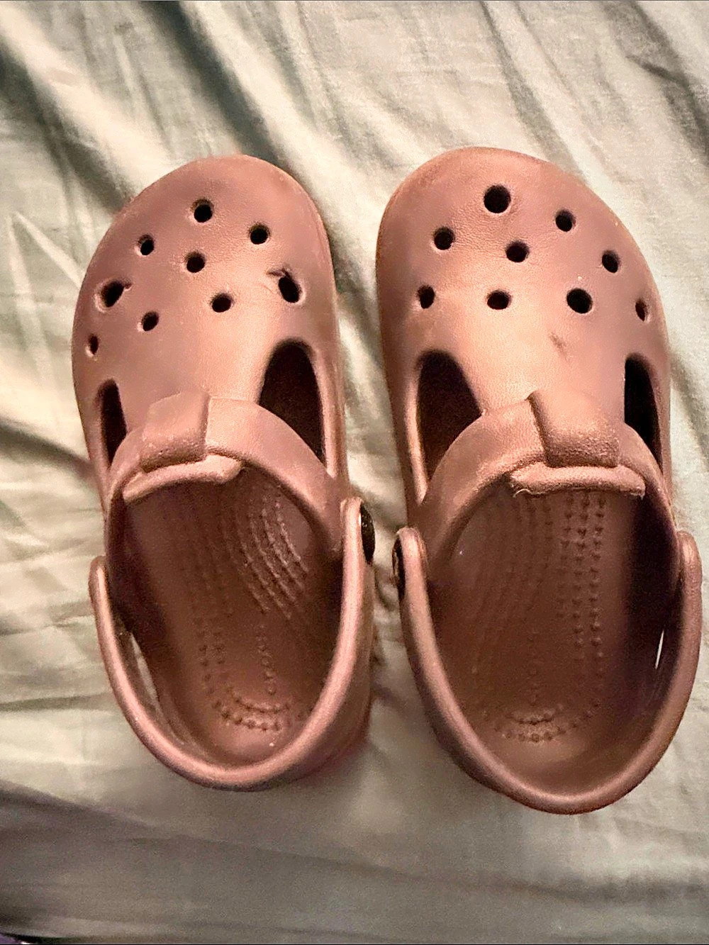 Crocs Black Mary Jane Clog Sandals